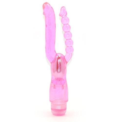 Vibrator-dublu-pink-Roz-Vibratoare-Vibratoare-Speciale-sex-shop-voluptas